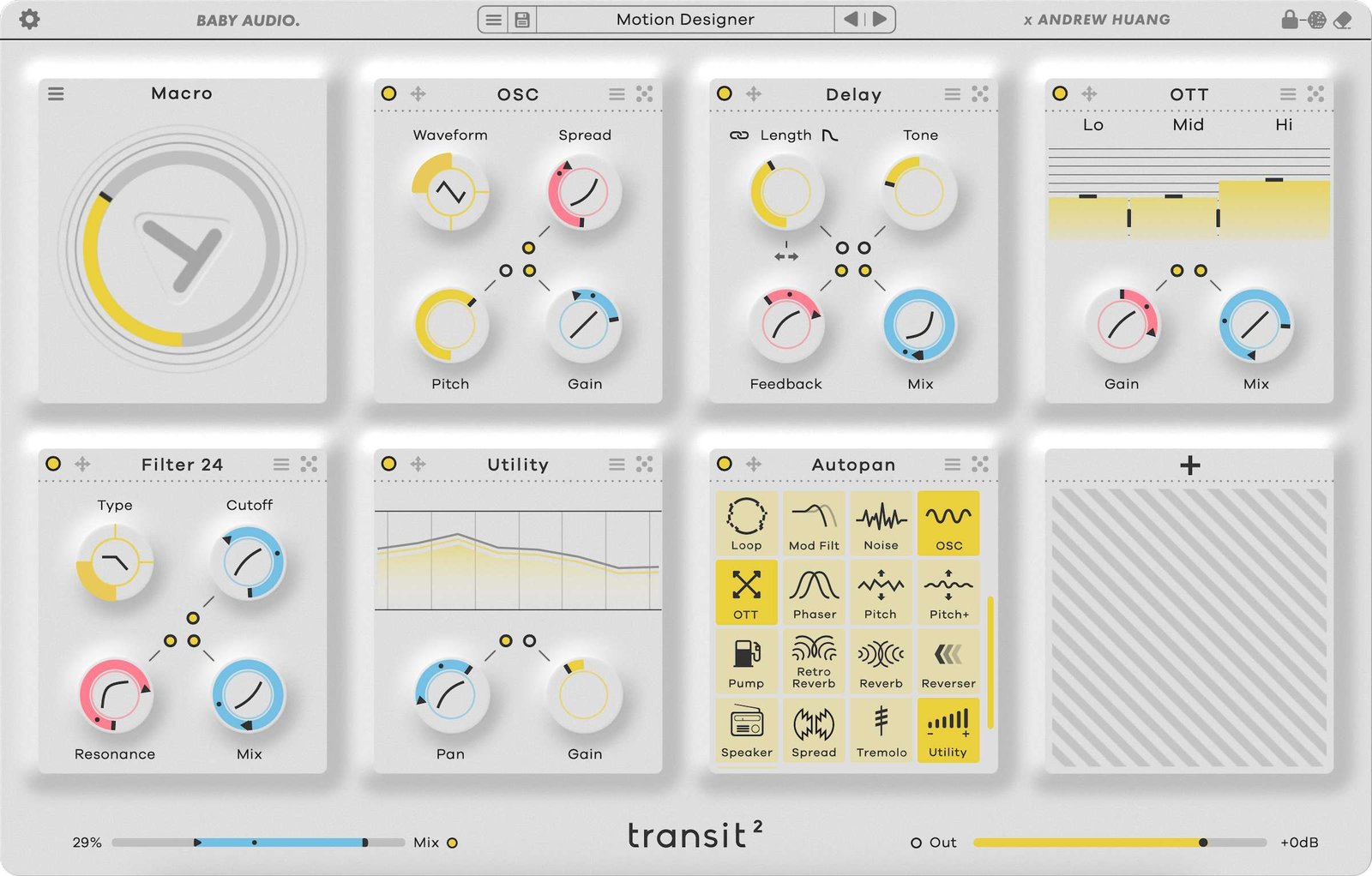 Interface Lead Color Transit 2 GUI